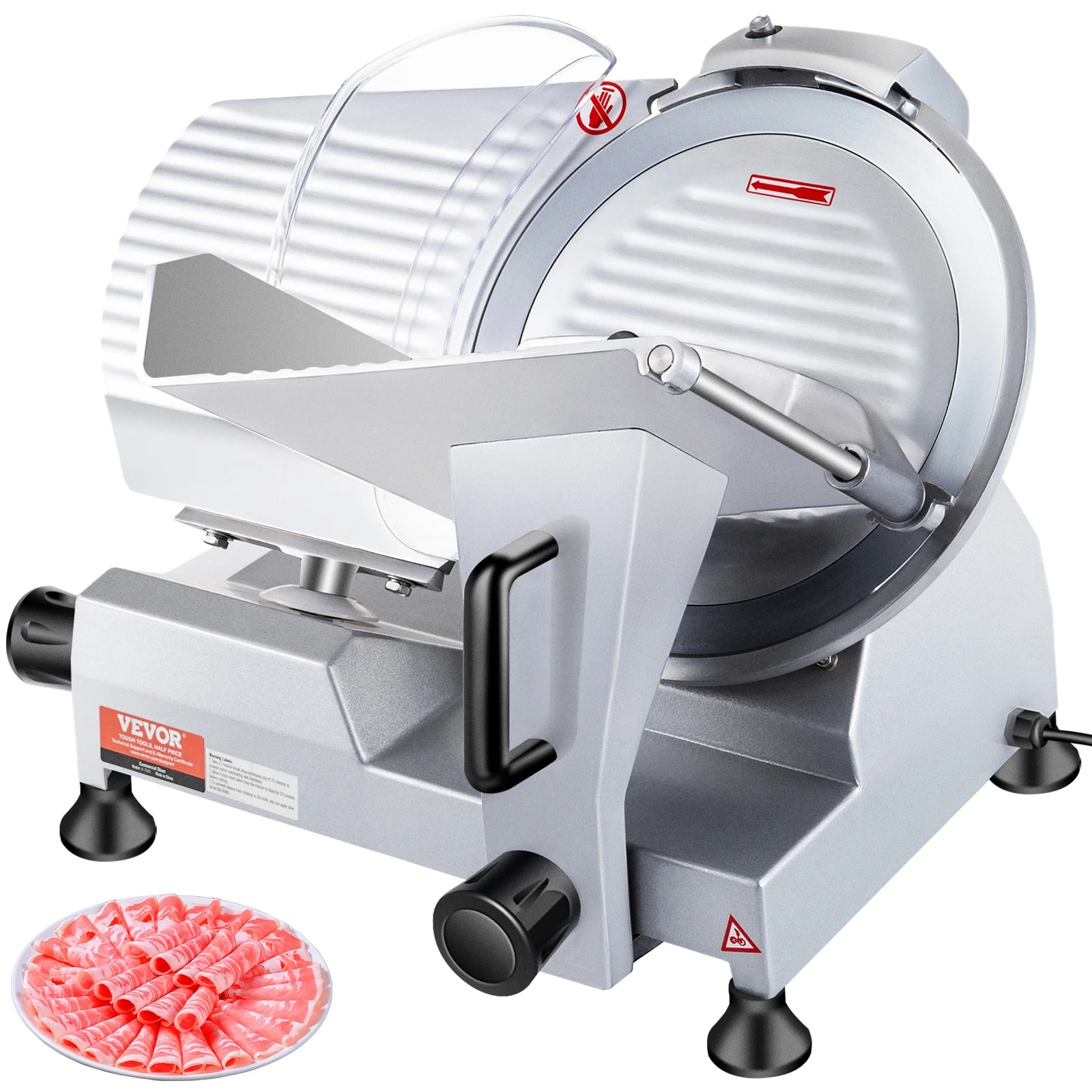 Kitchen Appliances Commercial - SucceBuy 240W Ticari Et Dilimleyici Elektrikli