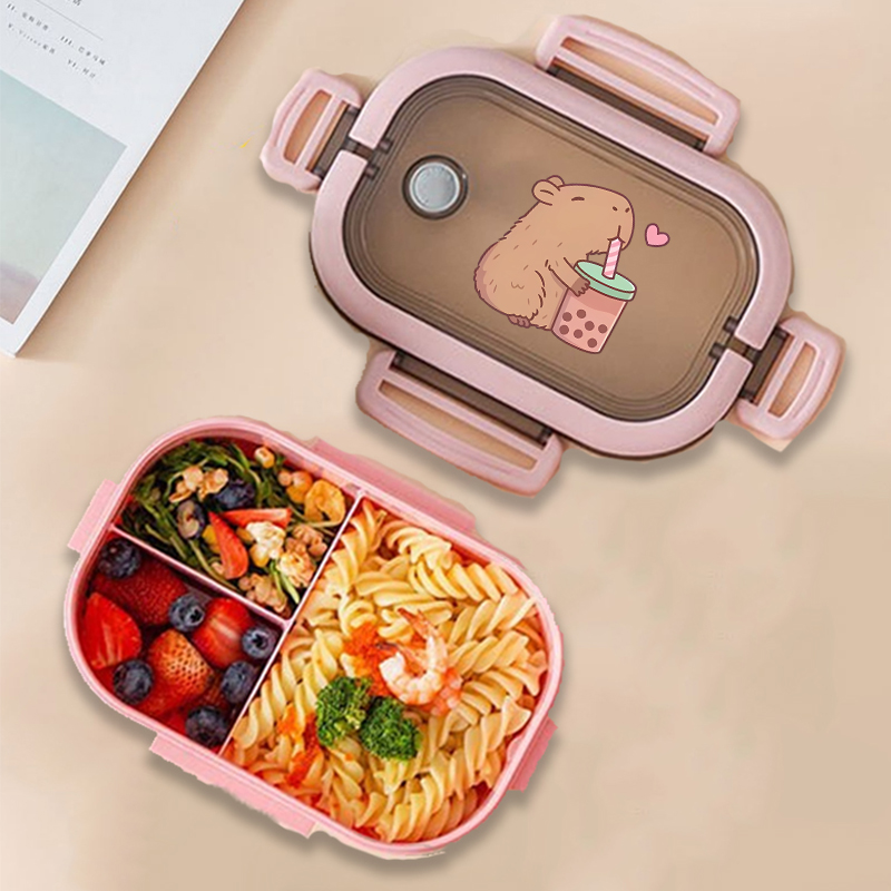 Kitchen Appliances Organizer - Kapibara Bento Öğle Yemeği Kutusu Anime