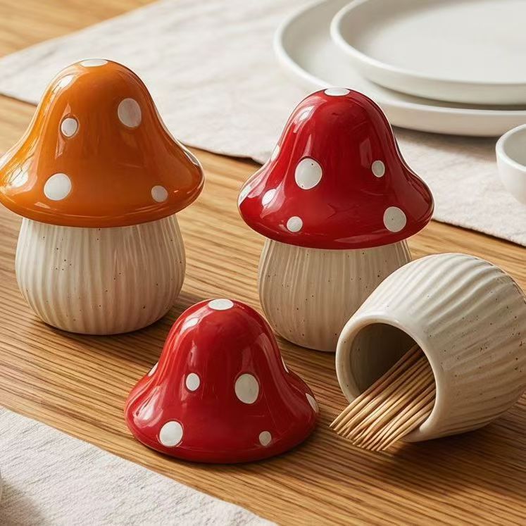 Karikatür Mantar Seramik Sakla - Kitchen Appliances Organizer incelemesi ve fiyatı