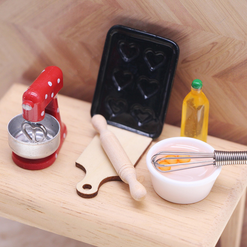 (.) 1:12 DIY Bebek Evi Minyatü - Kitchen Appliances Electric incelemesi ve fiyatı