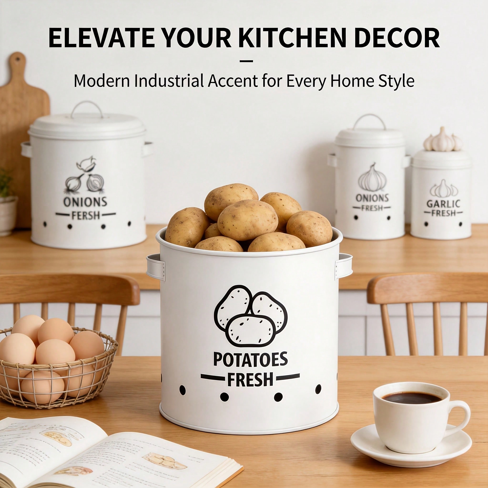 Patates Soğan Sarımsak Saklama - Kitchen Appliances Organizer incelemesi ve fiyatı